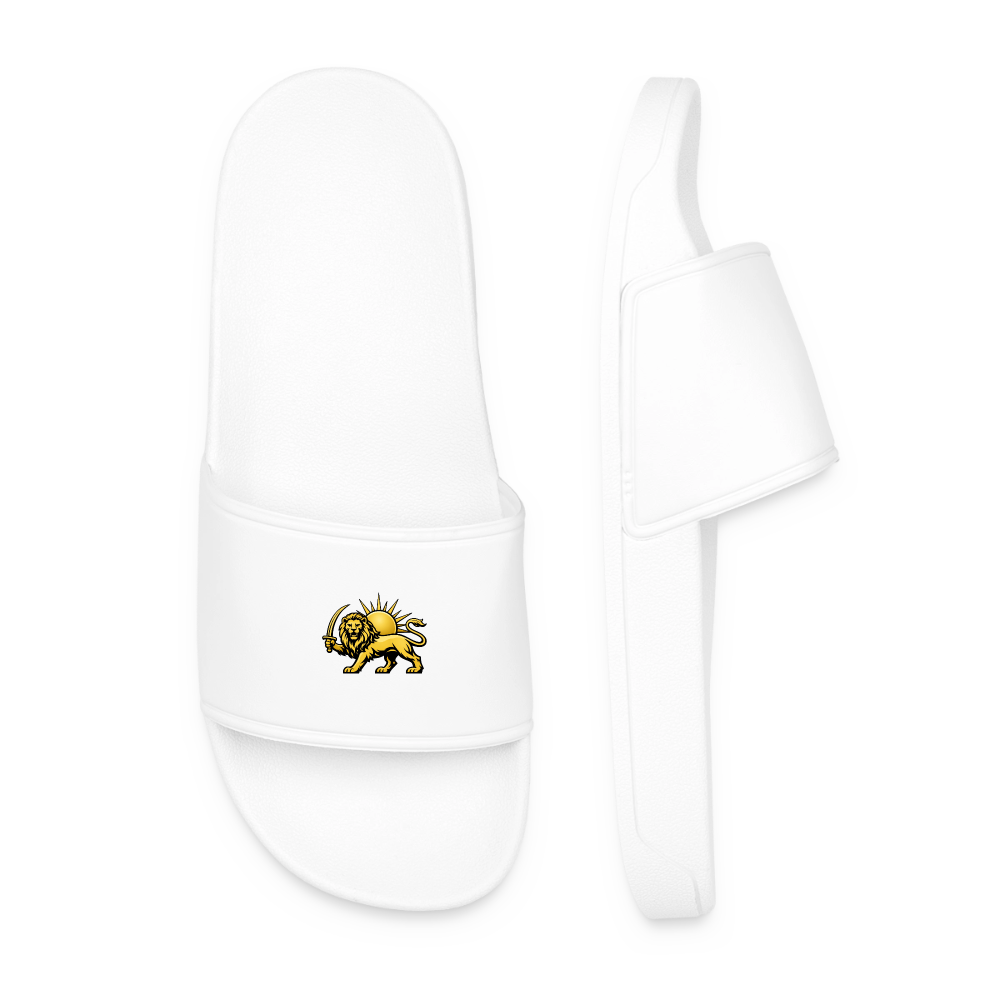 The Shir Sliders - white