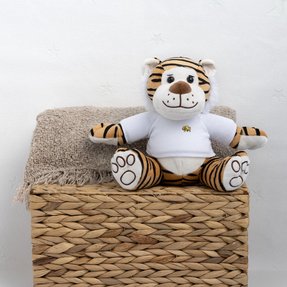 The Shir X Tiger Plushie - white