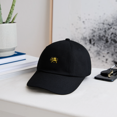 The Shir Cap - black/black