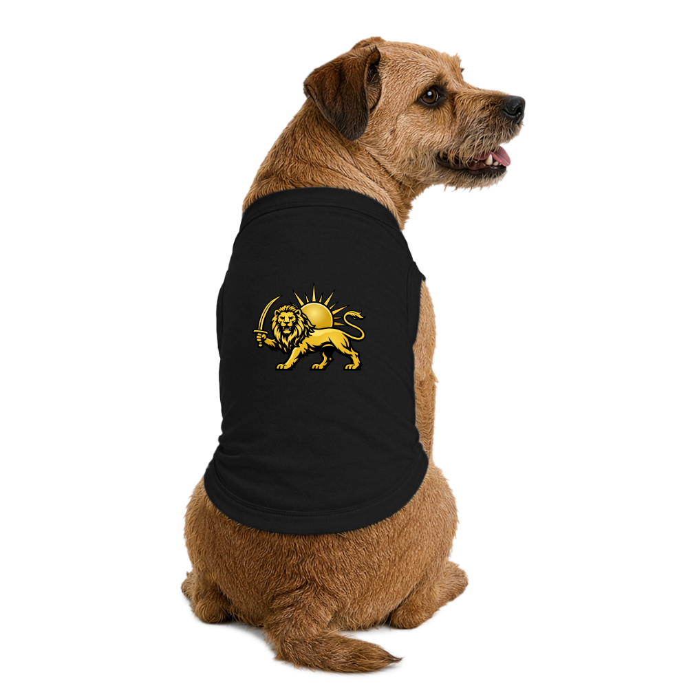 Premium Organic Dog T-Shirt - black