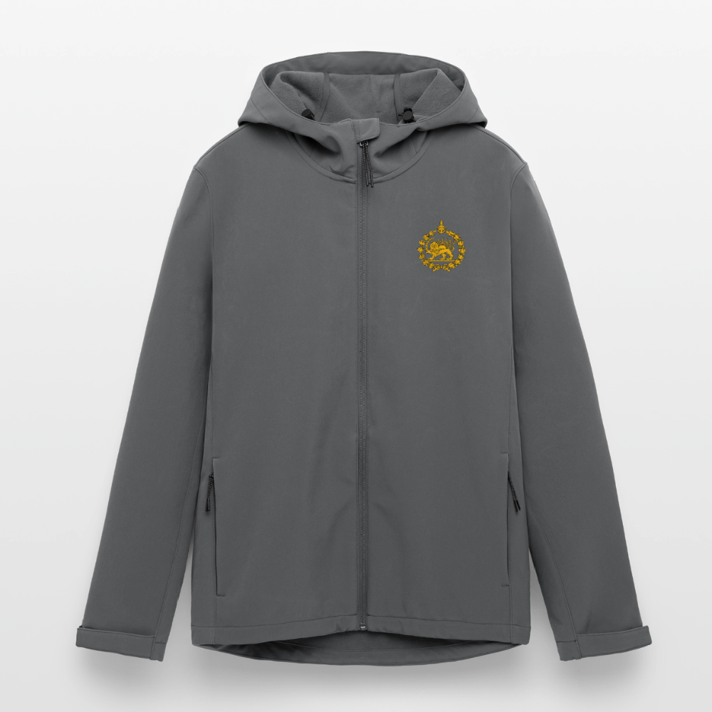 Men’s Recycled Softshell Jacket by Stanley/Stella - anthracite