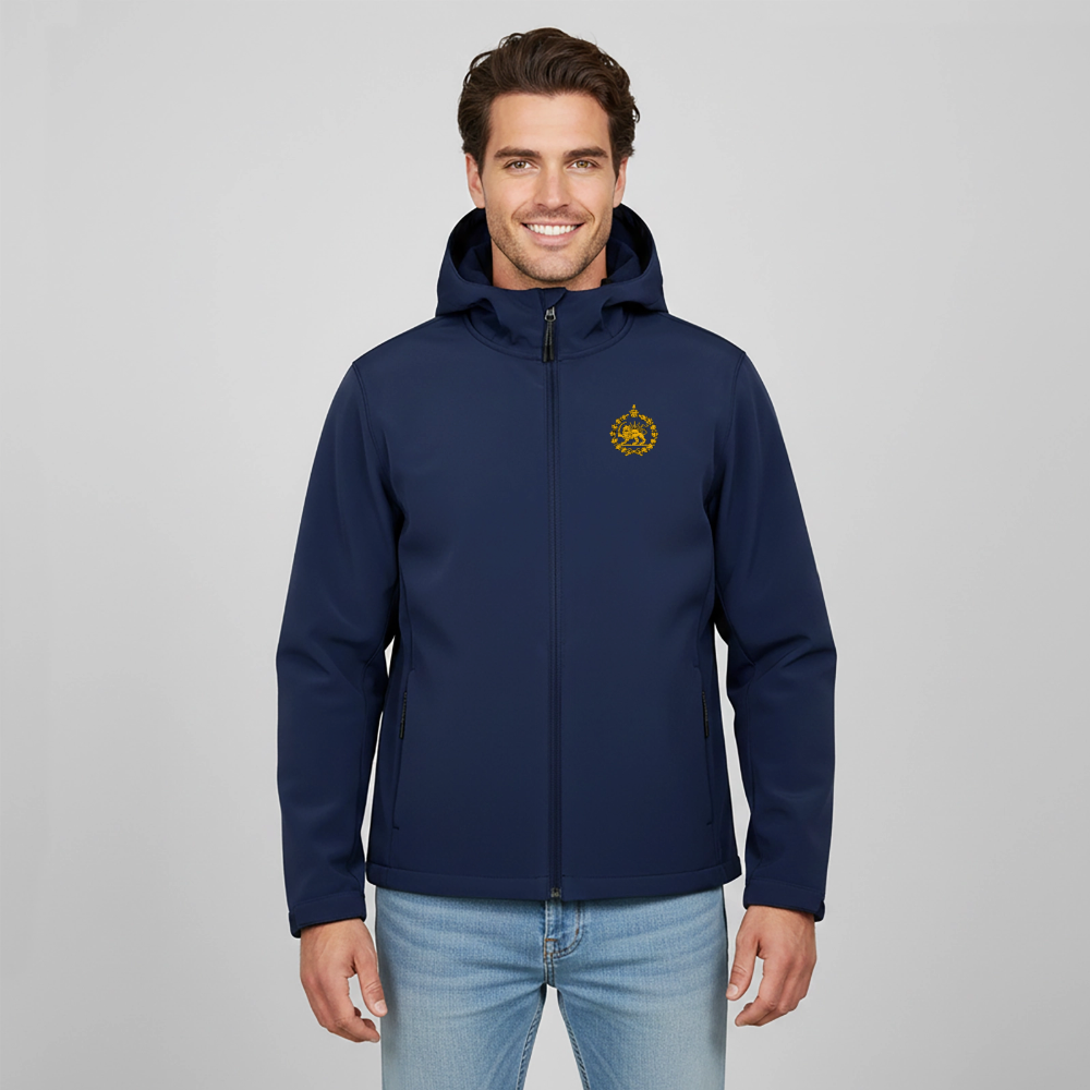 Men’s Recycled Softshell Jacket by Stanley/Stella - navy