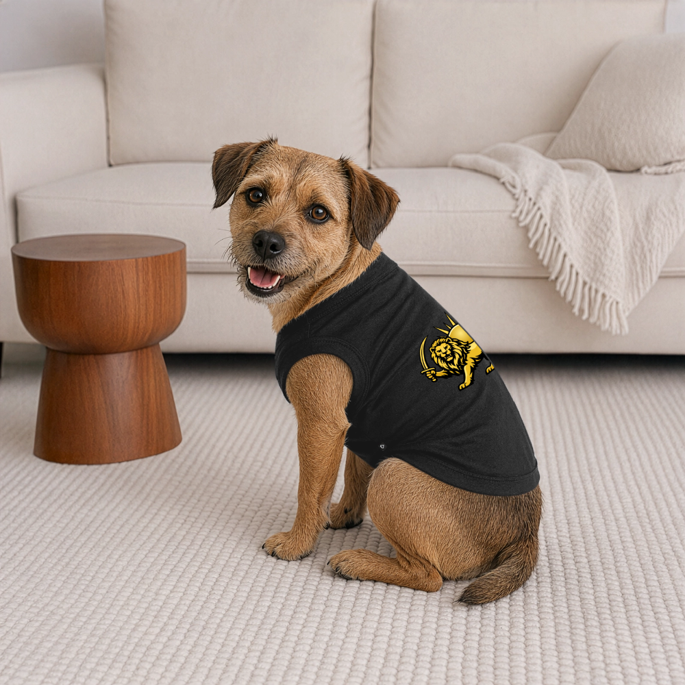 Premium Organic Dog T-Shirt - black