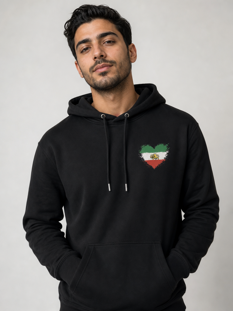 SHIR x HEART Embroidered Hoodie