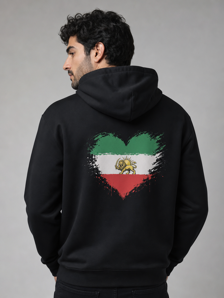 SHIR x HEART Embroidered Hoodie