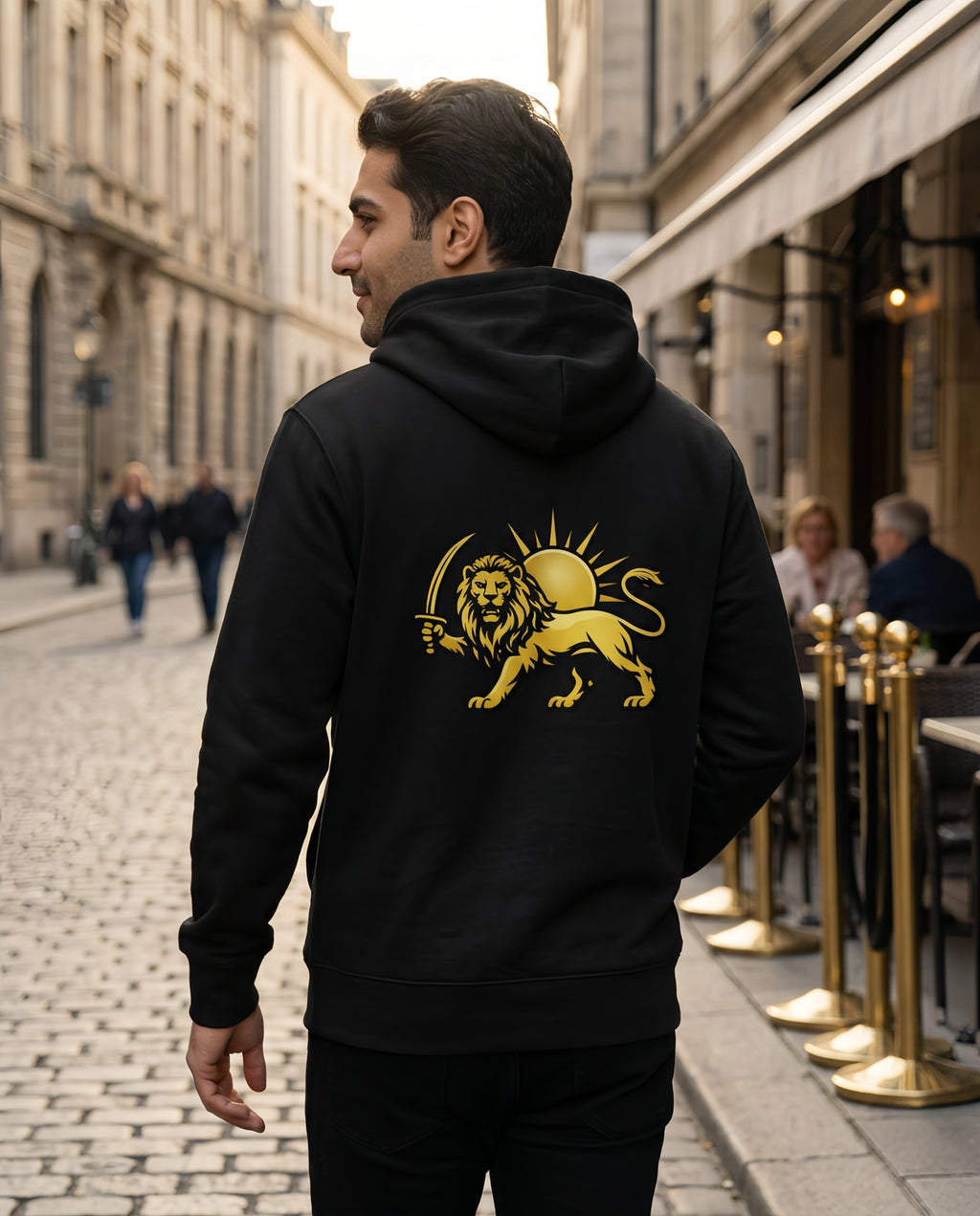 SHIR Embroidered Organic Hoodie